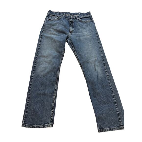 Wrangler men’s Stretch Straight Jenas 36/32 - Picture 1 of 5
